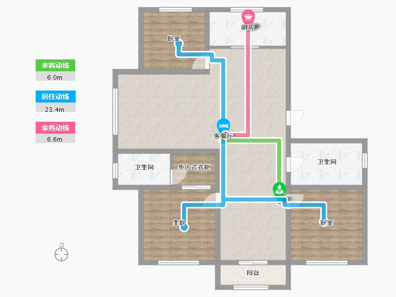 内蒙古自治区-通辽市-锦绣悦府-139.10-户型库-动静线