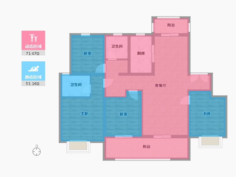 河南省-许昌市-天明雅园-110.00-户型库-动静分区