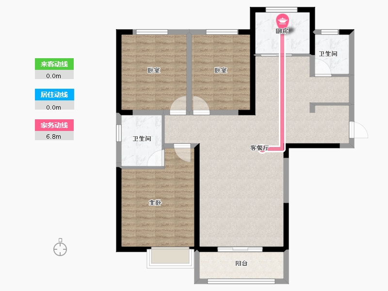 河南省-郑州市-商都阜园-108.00-户型库-动静线