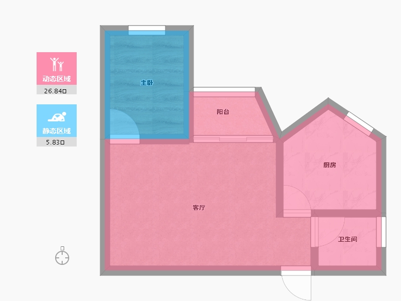 广东省-深圳市-汇宾广场-28.50-户型库-动静分区