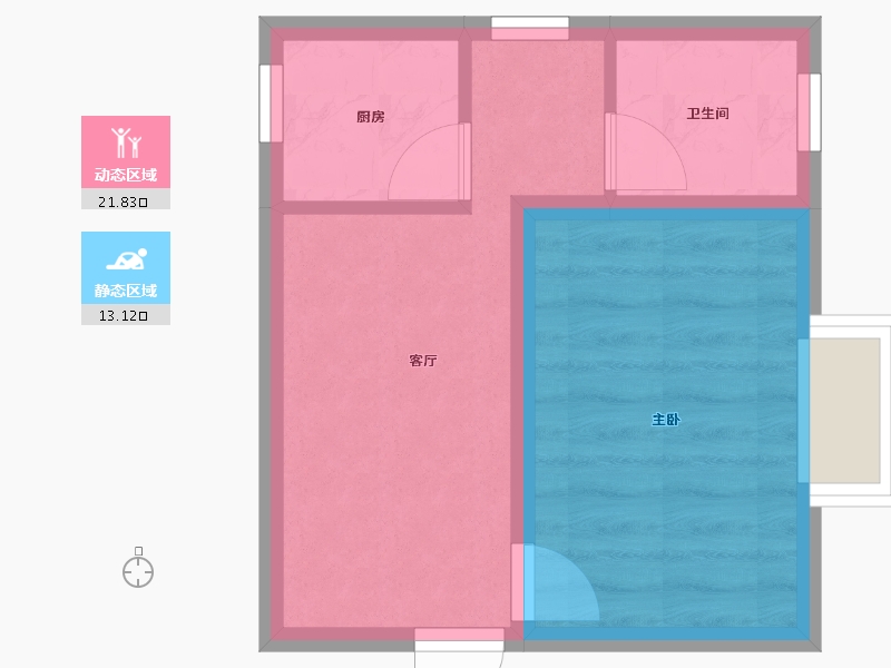 广东省-深圳市-丽岛茗苑-30.44-户型库-动静分区