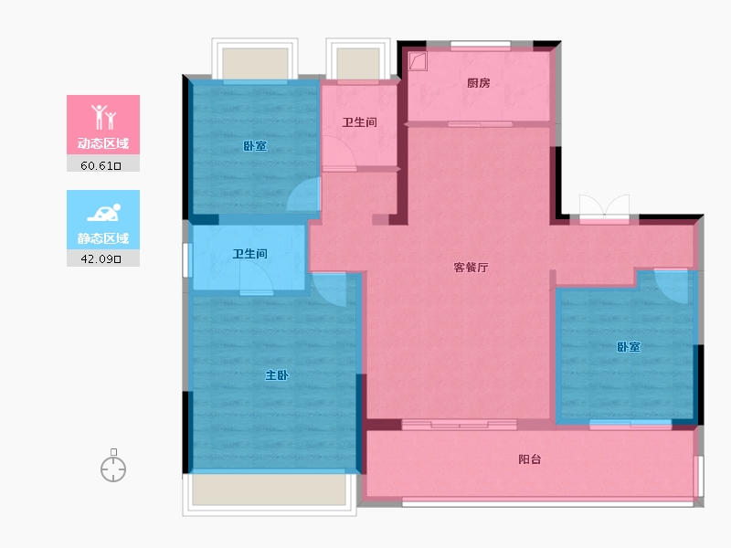 安徽省-阜阳市-建投启元-92.01-户型库-动静分区