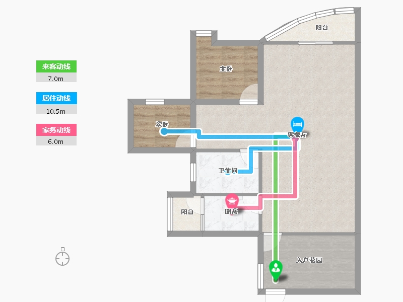 广东省-深圳市-名家富居-72.72-户型库-动静线