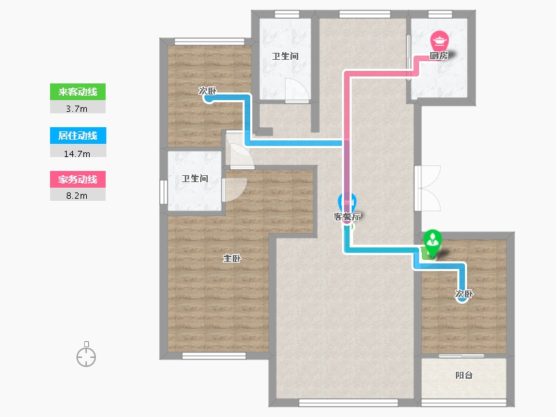 河北省-保定市-北城东院-118.94-户型库-动静线