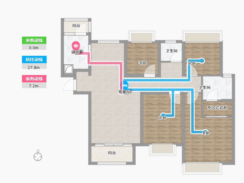 福建省-福州市-潭中佳苑-117.17-户型库-动静线