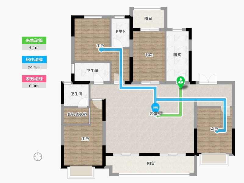 河南省-商丘市-华安府-138.60-户型库-动静线