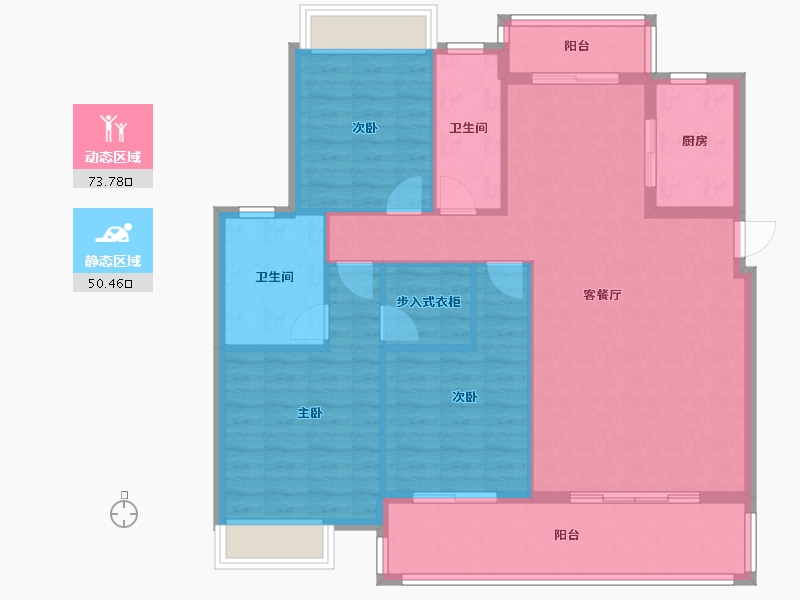 湖北省-随州市-书香别院-114.96-户型库-动静分区