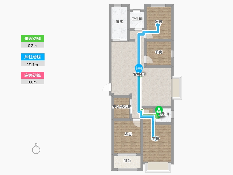 山东省-潍坊市-兰溪学府-108.58-户型库-动静线