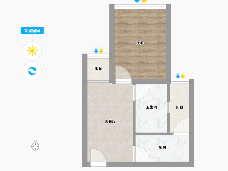 广东省-深圳市-星河盛世-29.38-户型库-采光通风