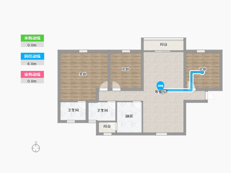 广东省-深圳市-欧意轩花园-98.96-户型库-动静线