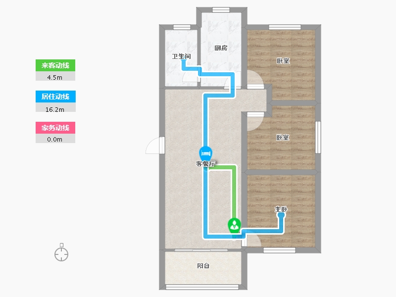 广东省-深圳市-滢水山庄二区-73.44-户型库-动静线