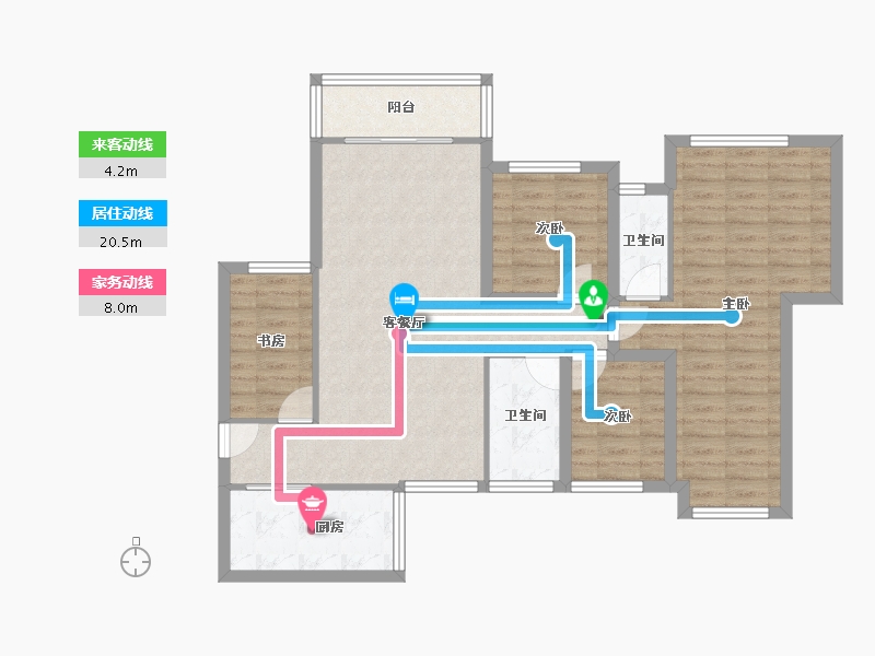 广东省-深圳市-星河盛世-99.91-户型库-动静线