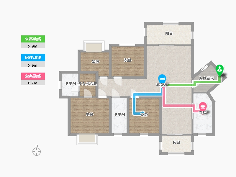 广东省-深圳市-融湖中心城(一期)-109.43-户型库-动静线