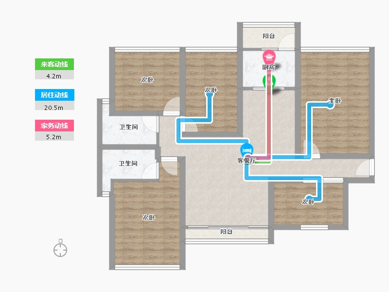 广东省-深圳市-风临域-103.38-户型库-动静线