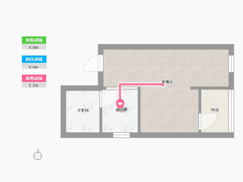 广东省-深圳市-万科红(三期)-25.81-户型库-动静线