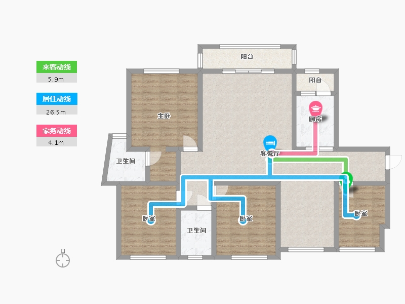 广东省-深圳市-徽王府-99.20-户型库-动静线