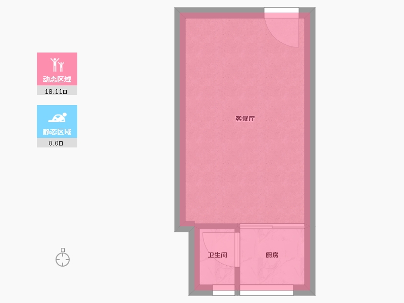 广东省-深圳市-潜龙鑫茂花园C区-15.98-户型库-动静分区