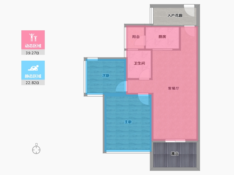 广东省-深圳市-卓能雅苑-66.20-户型库-动静分区