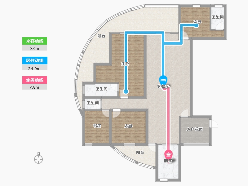 广东省-深圳市-圣莫丽斯-159.76-户型库-动静线