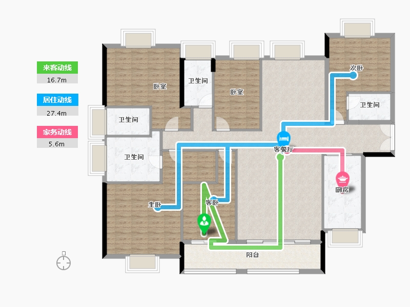 广东省-深圳市-山海上园-178.18-户型库-动静线