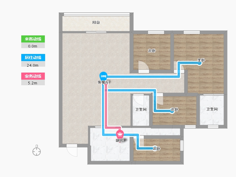 广东省-深圳市-金景豪苑-98.19-户型库-动静线