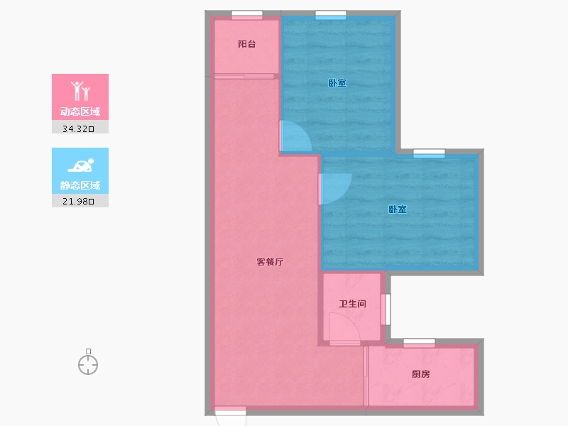 广东省-深圳市-华盛盛荟-50.59-户型库-动静分区