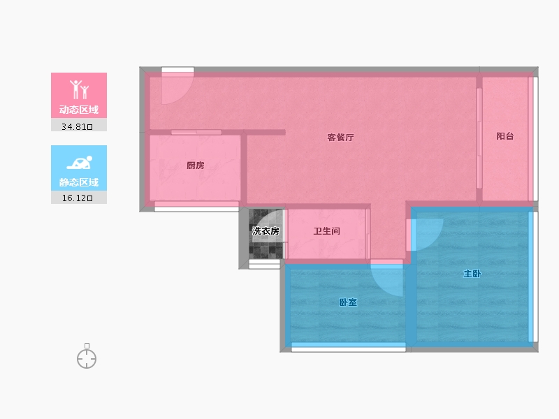 广东省-深圳市-金汐府小区-46.08-户型库-动静分区