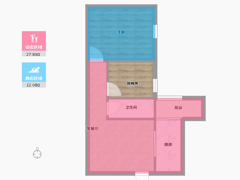 广东省-深圳市-裕宝大厦-40.54-户型库-动静分区