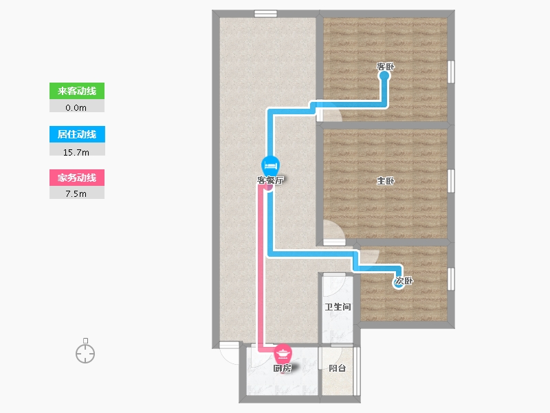 广东省-深圳市-颐合花园-91.13-户型库-动静线