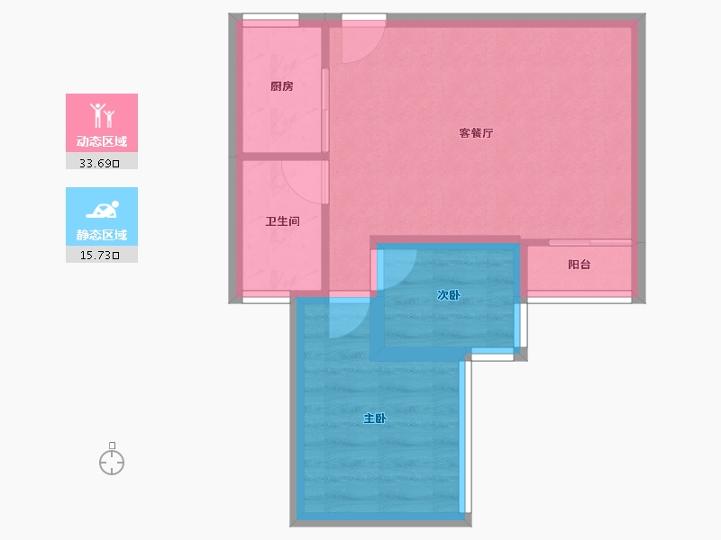 广东省-深圳市-振业天峦-43.69-户型库-动静分区