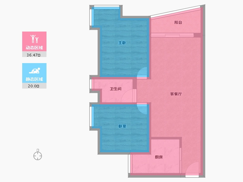 广东省-深圳市-信义假日名城(五期)-49.24-户型库-动静分区