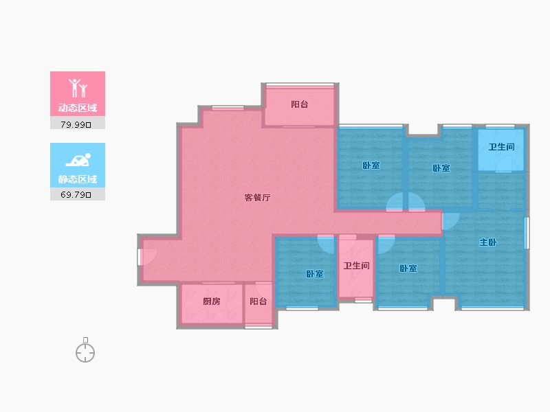 广东省-深圳市-全盛紫悦龙庭-134.00-户型库-动静分区