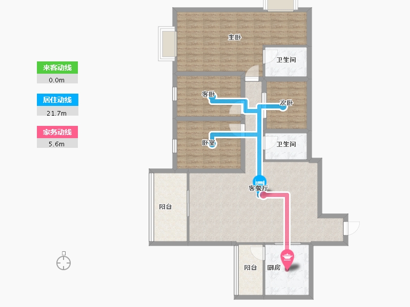 广东省-深圳市-金泓凯旋城-115.59-户型库-动静线