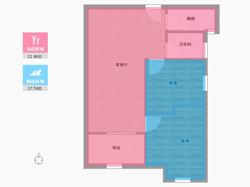 广东省-深圳市-盛世江南-45.37-户型库-动静分区