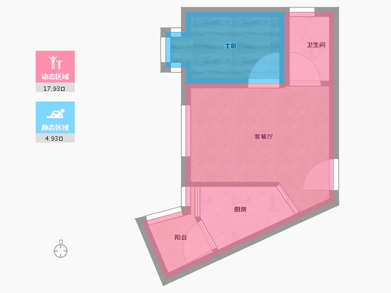 广东省-深圳市-中海锦城-19.30-户型库-动静分区