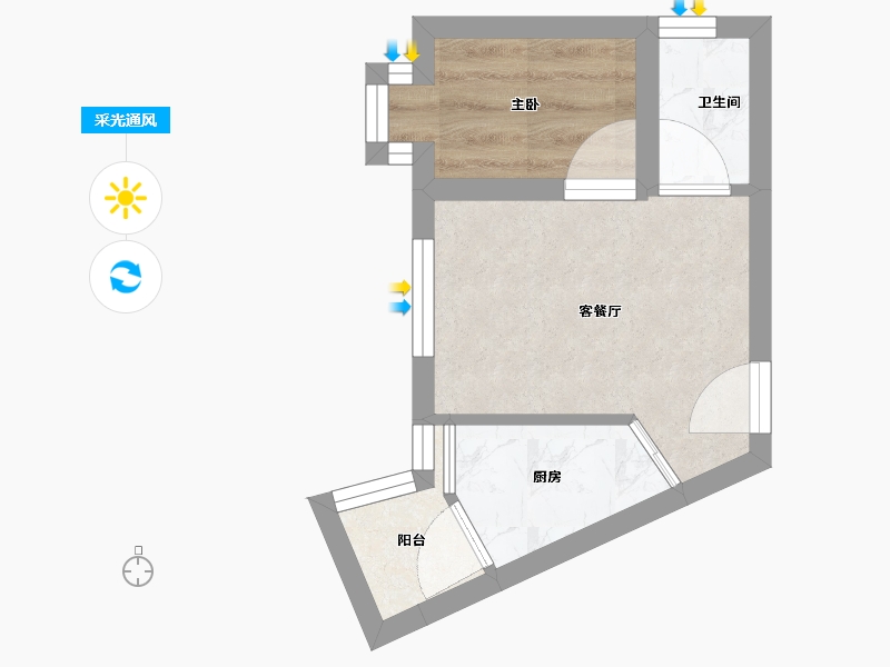 广东省-深圳市-中海锦城-19.30-户型库-采光通风