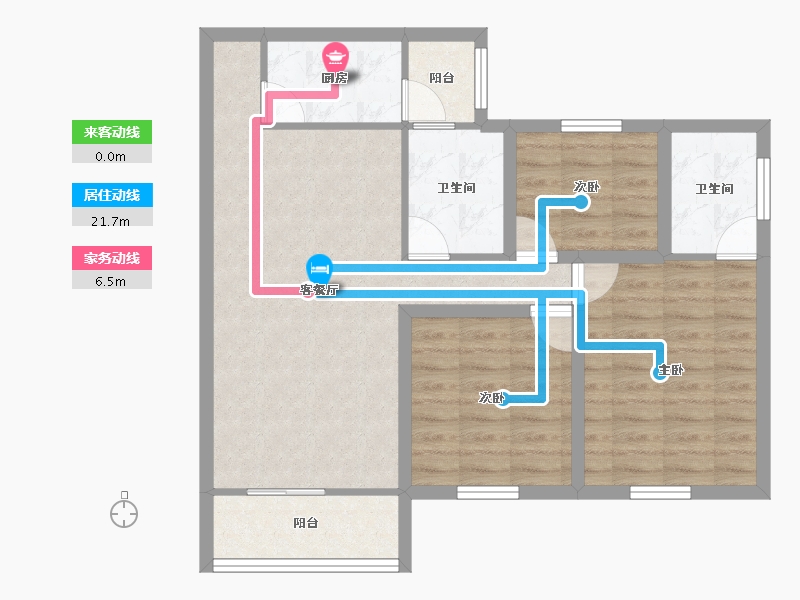 广东省-深圳市-滢水山庄一区-78.83-户型库-动静线