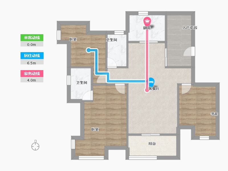 广东省-深圳市-盛世江南-63.99-户型库-动静线