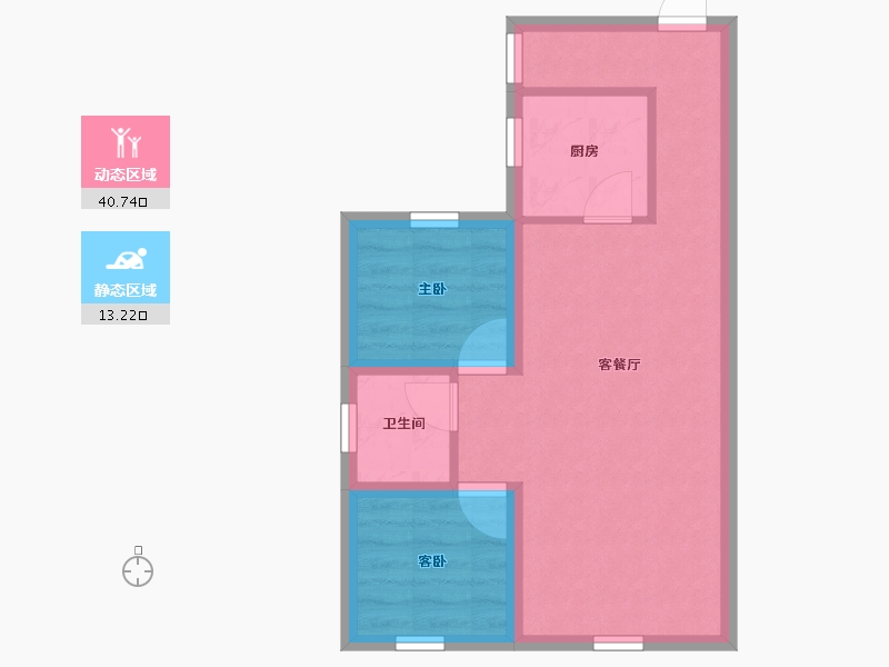 广东省-深圳市-城投七里香榭-47.57-户型库-动静分区