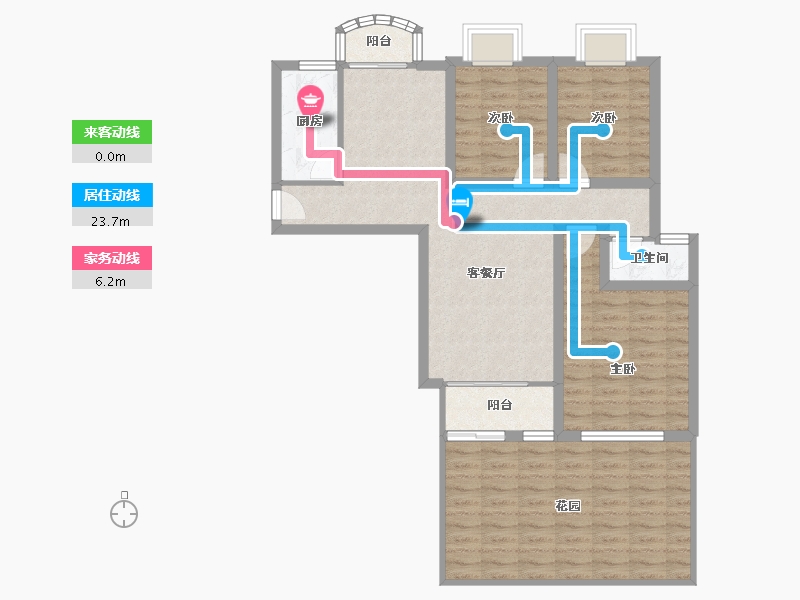 广东省-深圳市-馨园二期-94.46-户型库-动静线