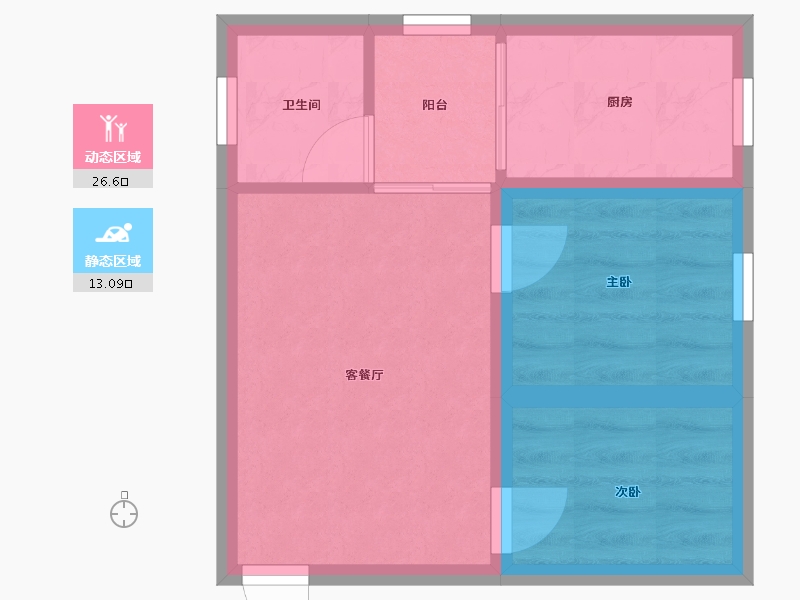 广东省-深圳市-盛世江南-34.62-户型库-动静分区