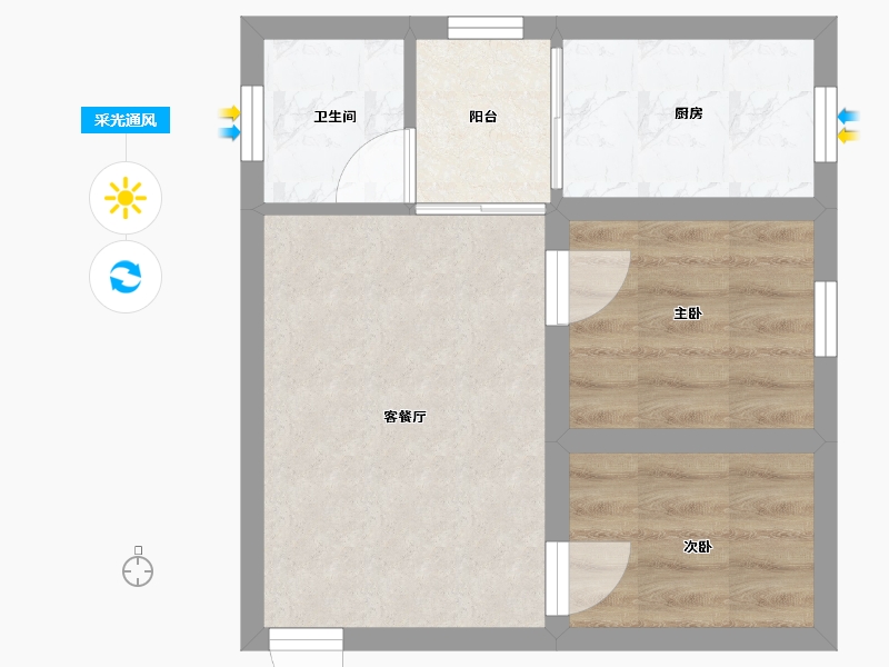 广东省-深圳市-盛世江南-34.62-户型库-采光通风