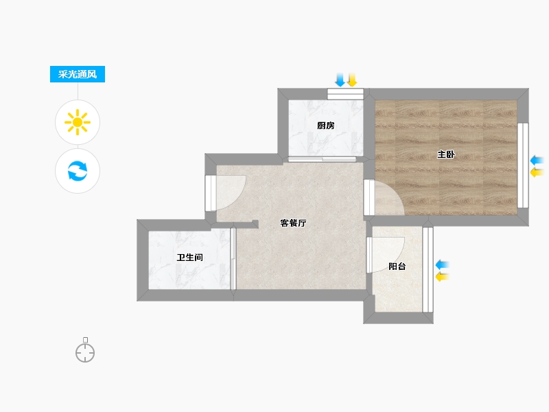 广东省-深圳市-佳华领域广场一期-24.03-户型库-采光通风