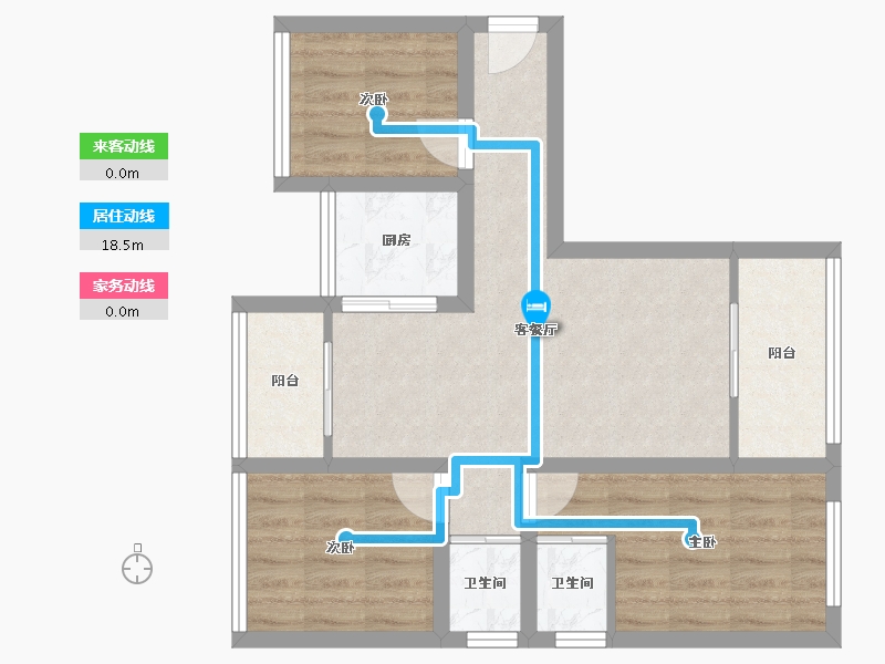 广东省-深圳市-阳基新天地-62.87-户型库-动静线