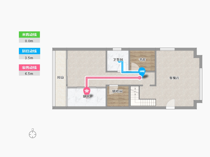 广东省-深圳市-世纪春城四期-62.29-户型库-动静线