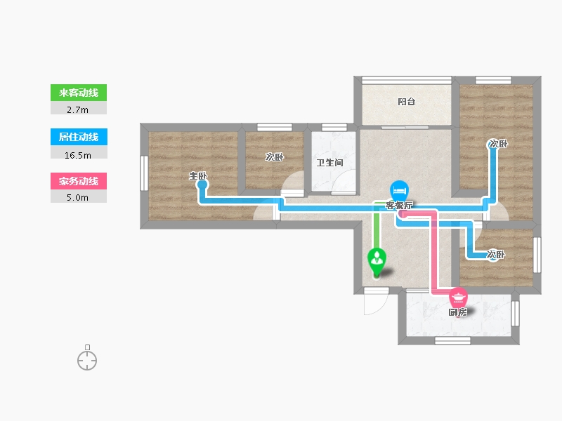 广东省-深圳市-横岗花半里-56.10-户型库-动静线