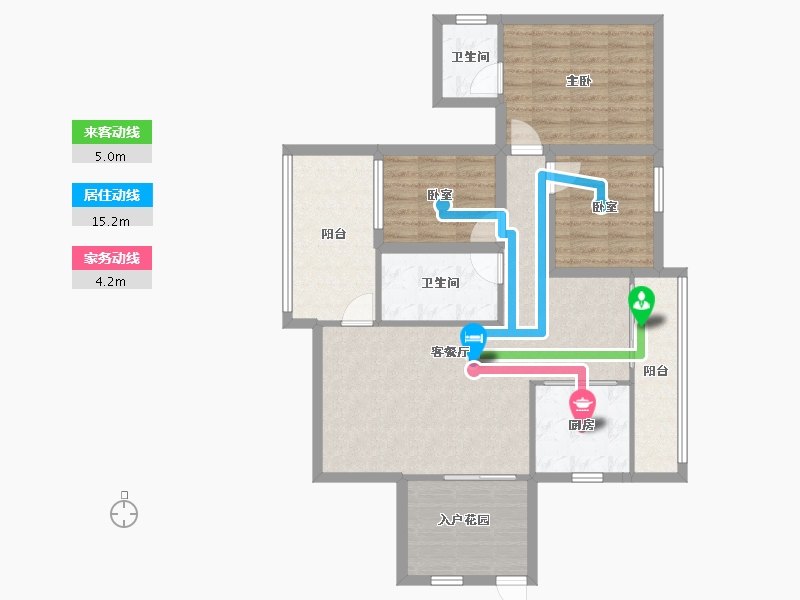 广东省-深圳市-城投七里香榭-92.17-户型库-动静线