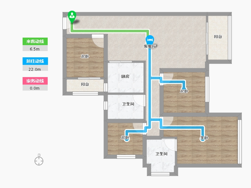 广东省-深圳市-星河银湖谷-81.12-户型库-动静线