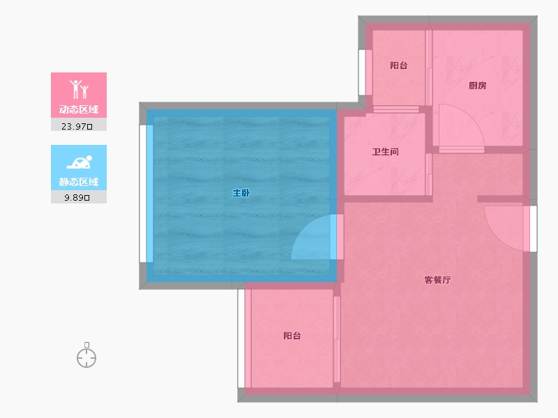 广东省-深圳市-万科红(四期)-29.54-户型库-动静分区