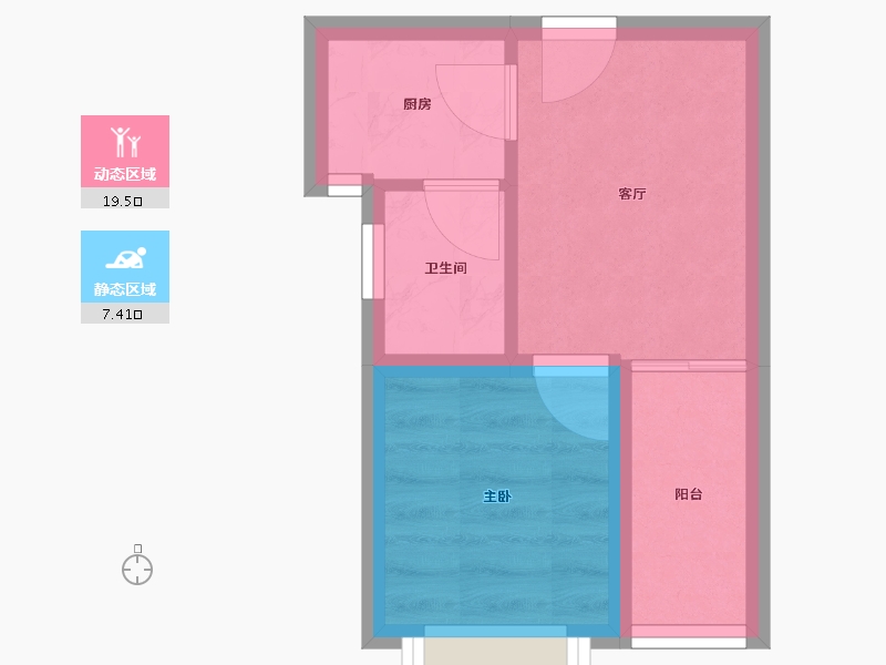 广东省-深圳市-潜龙鑫茂花园C区-23.11-户型库-动静分区